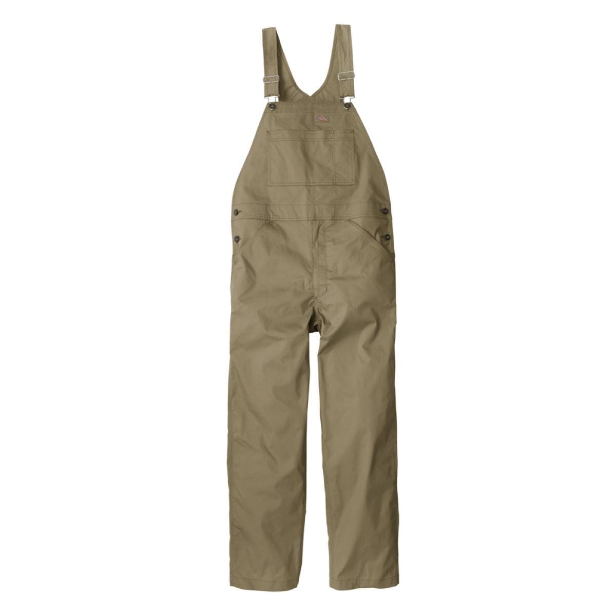 Dickies ディッキーズ ライトT/Cストレッチ オーバーオール キャメル XS D-6702 接触冷感 吸汗 速乾 夏 コーコス 作業着 作業服