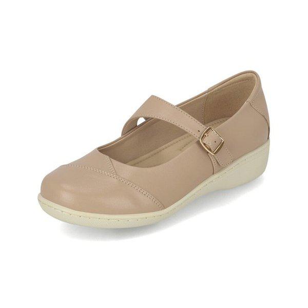 [幸福デパート] 女性用シープスキンコンフォートカジュアルシューズ3.5cm LCWC12 25
