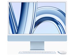iMac 24インチ Retina 4.5Kディスプレイモデル MQRR3J/A [ブルー] 108,755円
