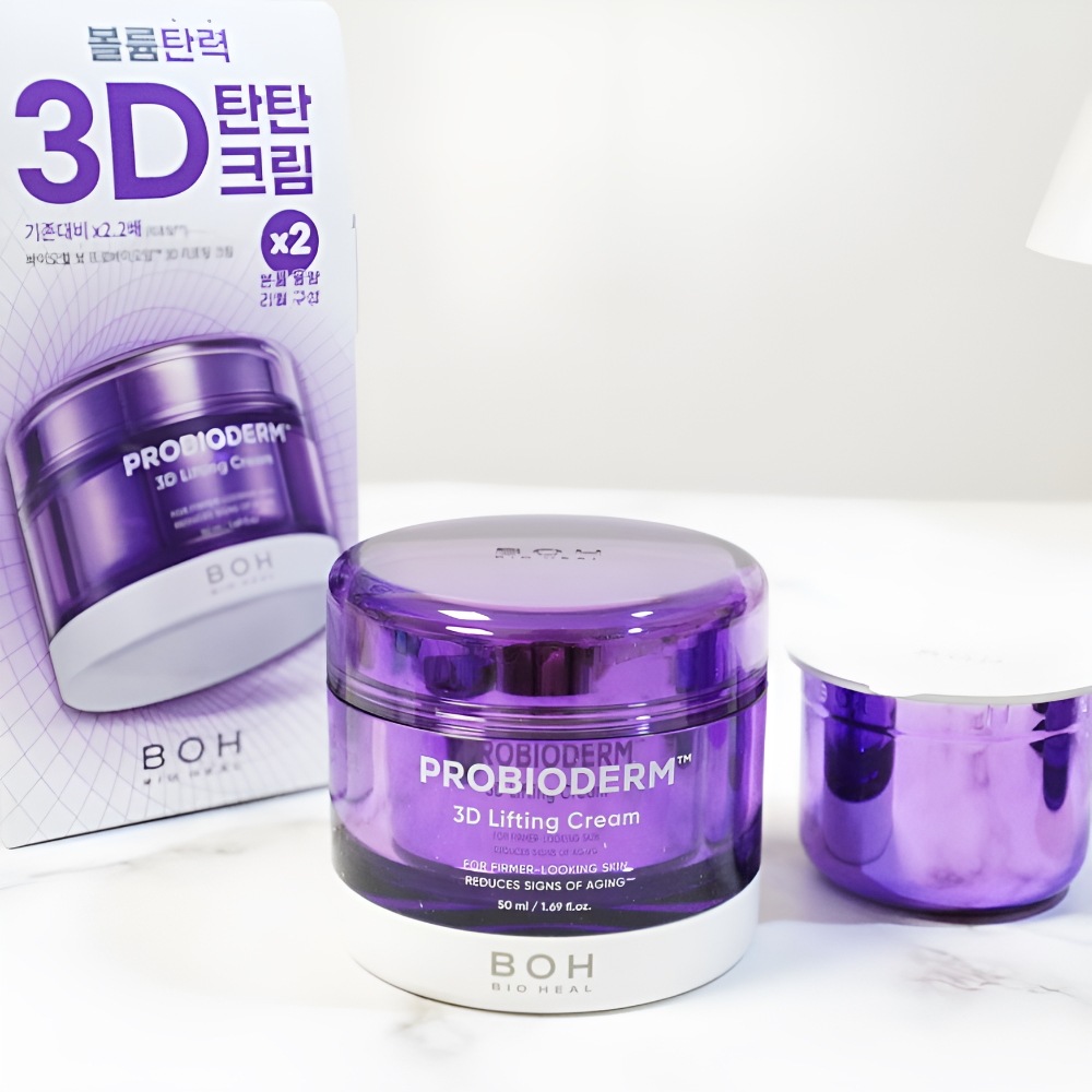 弾力クリーム 3D リフティング クリーム 50ml + 詰め替え 50ml 保湿 肌 弾力 水分補給 韓国コスメ 人気製品