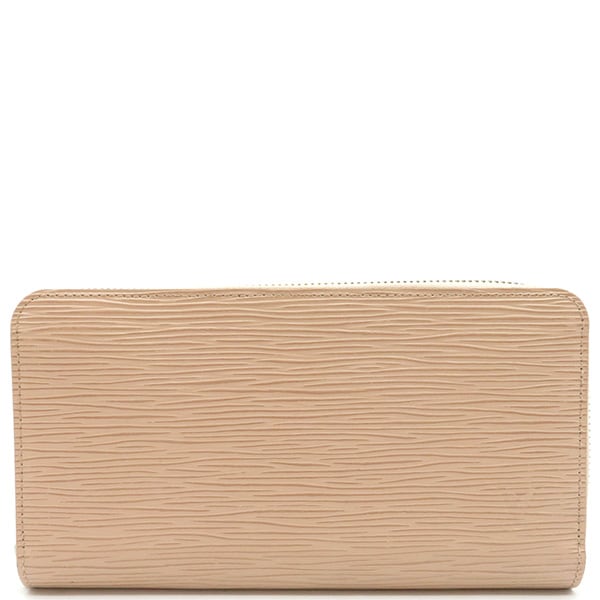 ベージュ系 ジッピー ウォレット エピレザー 長財布 シルバー金具 ラウンドファスナー 35,484円