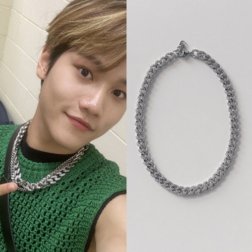 [MCNDミンジェ着用] [韓国の人気芸能人着用] ボールドキューネックレス セレブが愛するカスタムジュエリー 韓国ストリートファッション 韓国人気アイドルアクセサリー 14,440円