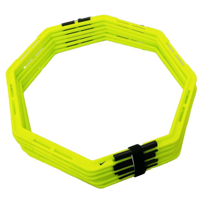 ナイキ(NIKE) AGILITY WEB アジリティウェブ アジリティグリッド 6個セット AT5014／AT7022-753 ボルト×ブラック(22y1m)