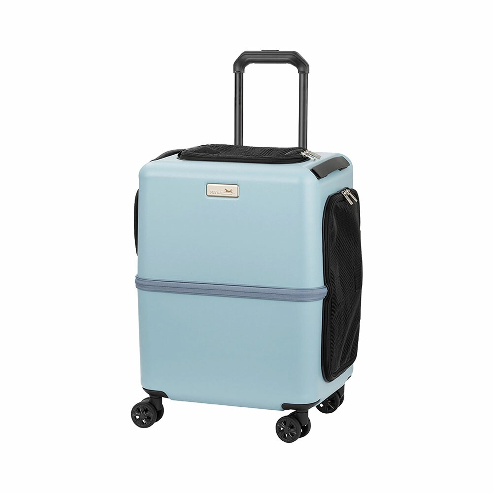 ペットキャリー キャスター ペット キャリーバッグ おしゃれ 犬 猫 キャスター付き ハード キャリーケース 4輪 8輪 小型犬 中型犬 1匹 2匹 お出かけ 旅行 ペティコ Mサイズ 3001-M