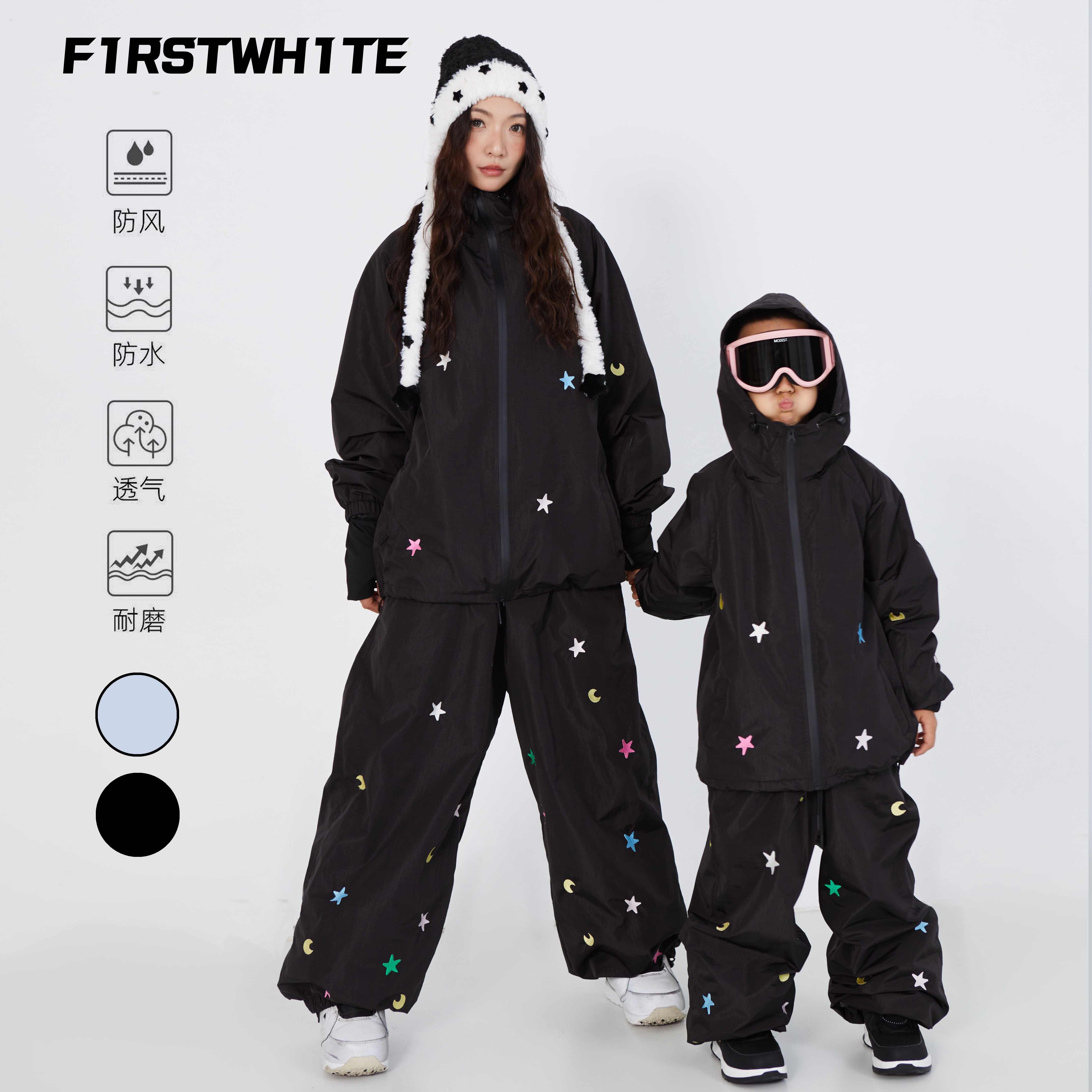 スノーボードウェア 2024 2025 上下セット 親子 メンズ レディース キッズ 子供 アウター パンツ 3L セットアップ ウィンタースポーツ韓国風防水 スノー スキーウェア 16,128円