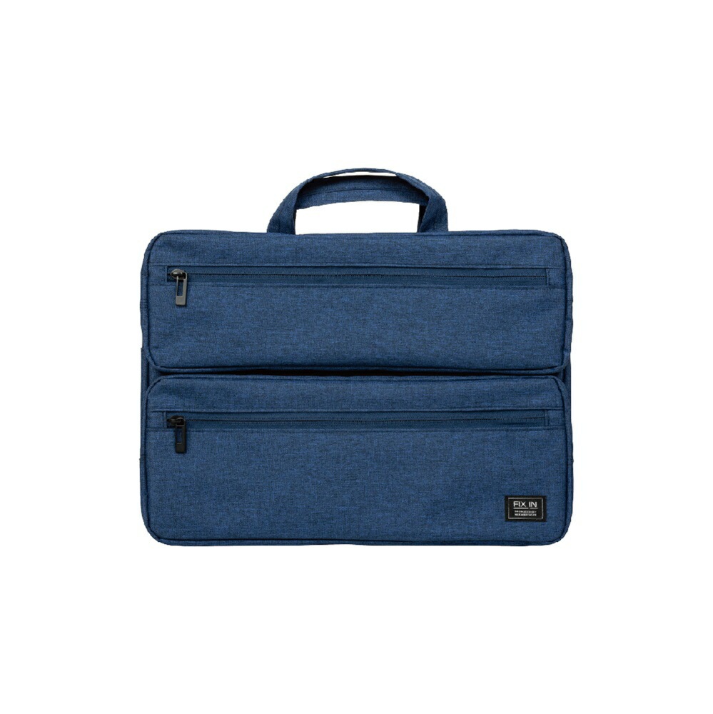 13インチ汎用PCインナーバッグ 2ポケット付 ブルー SZC-FC131908BL