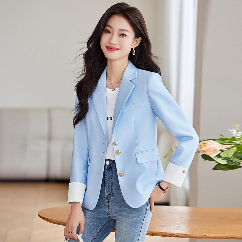レディース スーツジャケット 入学式 ママ 春秋 スタイル カジュアル ファッション ハイエンド ブレザー 上着 おしゃれ かわいい ビジネス ワーク 通勤