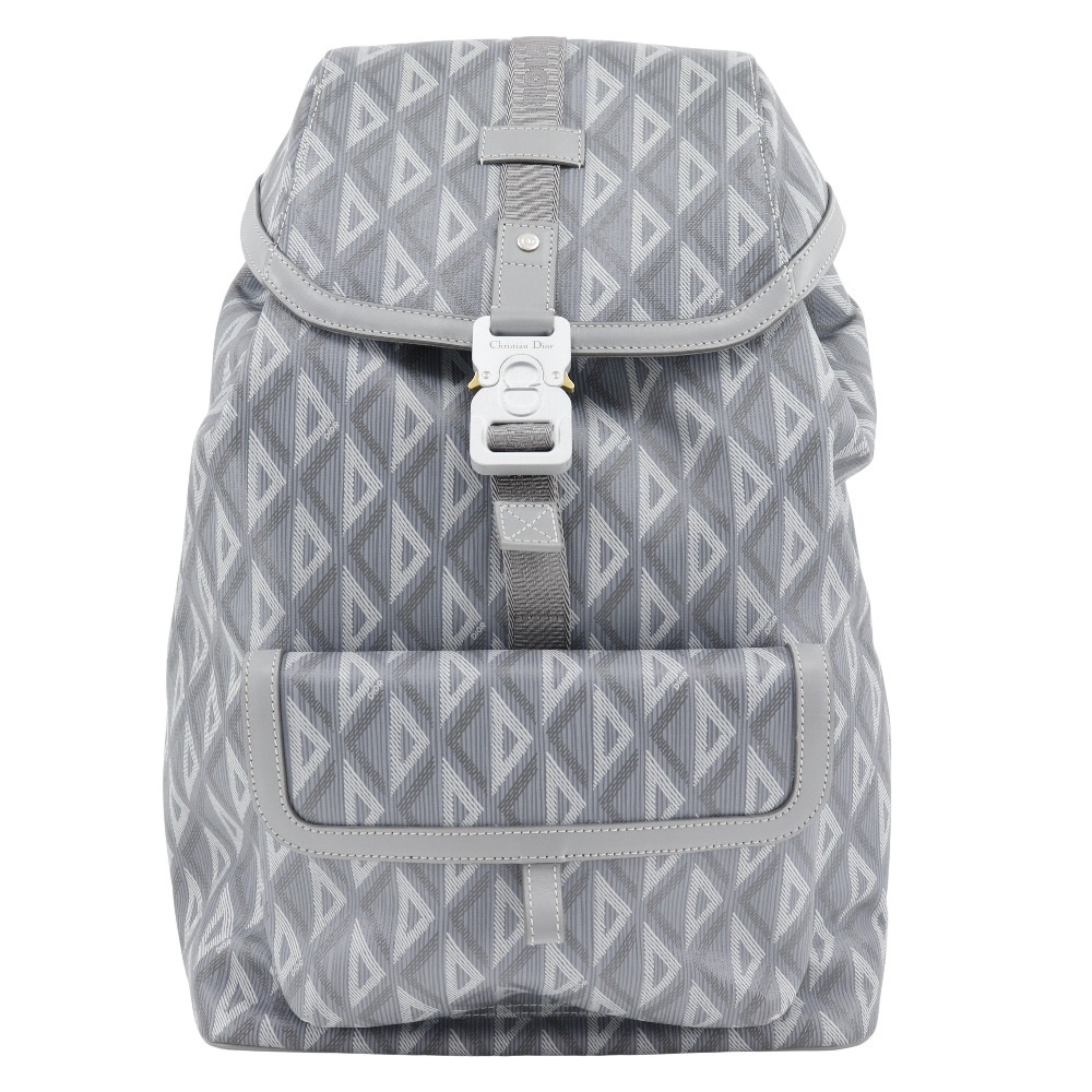 HIT THE ROAD バックパック 1ESBA021CDP リュック・デイパック PVC グレー メンズ 中古品 A-ランク