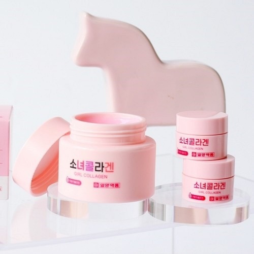 一量薬少女コラーゲンヒアルロン酸低分子コラーゲンクリーム90ml 2+1