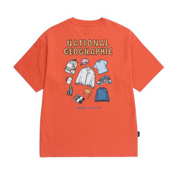 N253UTS902 セミオーバーフィット グラフィック半袖Tシャツ 3種択1