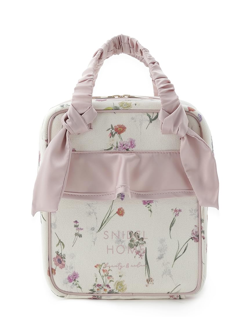 [スナイデルホーム] キャンバストラベルポーチ(FLOWER) SHGG256086 PNK