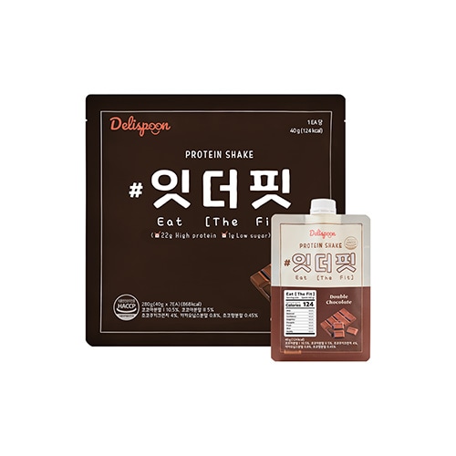 デリスプーンイットザフィットプロテインシェイク40g7個
