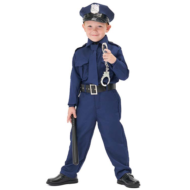 ハロウィン衣装 子供用 ハロウィン 衣装 ポリスマン ポリスウーマン 警察官 男の子 女の子 コスチューム 仮装 ハロウィン 衣装 ハロウィーン用品 子供用 キッズ コスプレ Hall