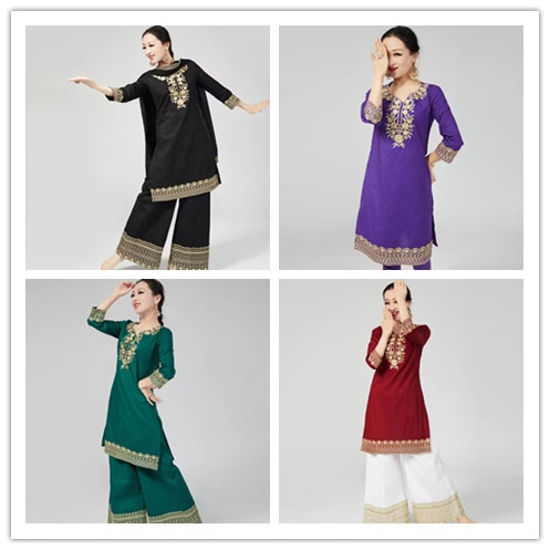 新品インド伝統衣装女性南アジア正装少数民族レディース優雅民族ファッションインドドレス礼服宴会豪華服舞台演出可愛い