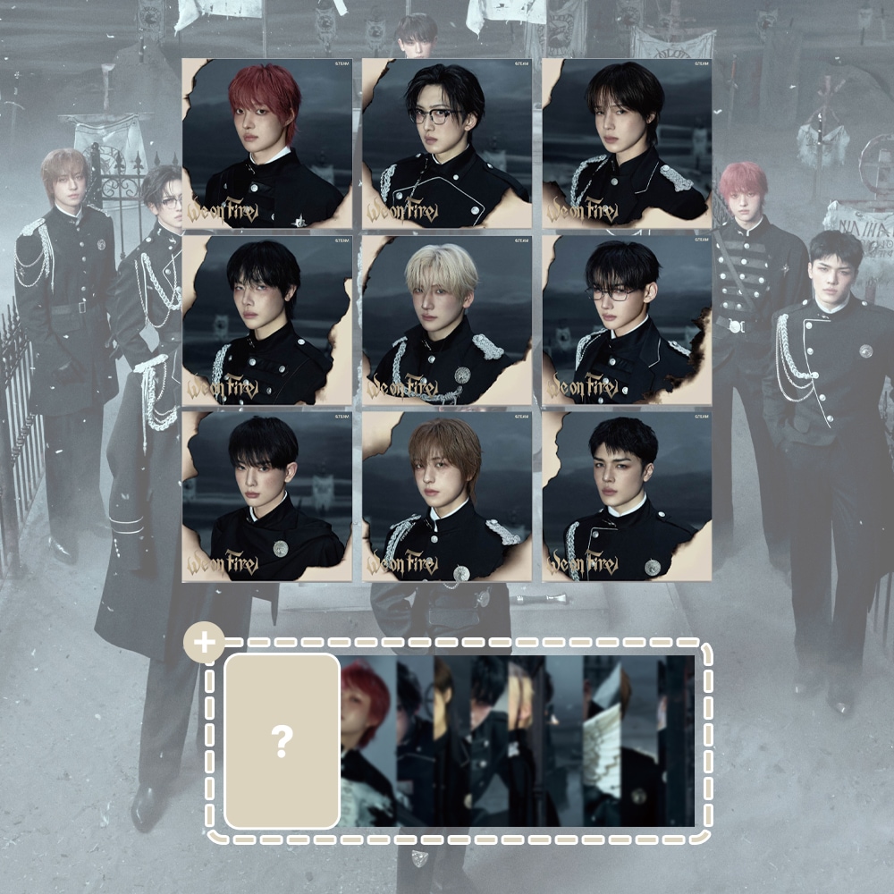 [9種セット] &TEAM 3集EPアルバム 『 We on Fire 』 SOLO EDITION Ver