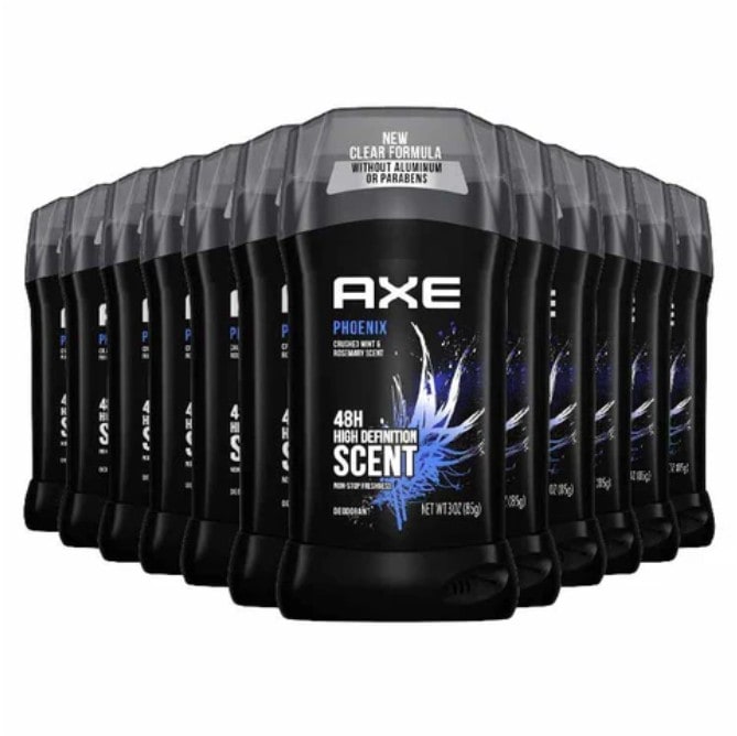 Axe Deodorant Stick Phoenix, 3 oz 12 Pack