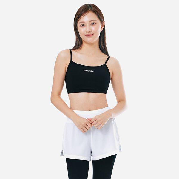 [] 女性用エッセンシャルアクティブブラトップ ブラック (B5SWWBR002BLK)