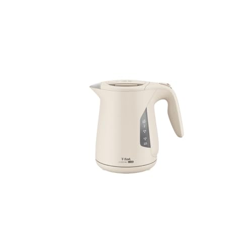 ティファール 電気ケトル 1.2L 大容量 転倒お湯もれロック 「ジャスティン ロック アイボリー」 省スチーム設計 KO590AJP