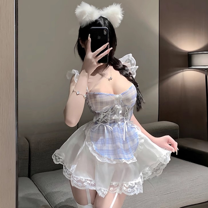 【本日限定】情はメイド役を演じて辺を拭いてデートします
