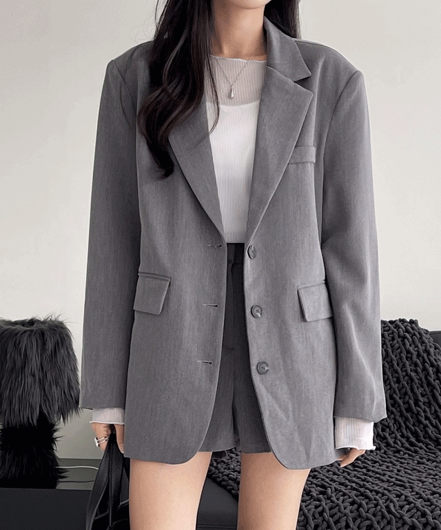 ピーク オーバーフィット シングル ジャケット