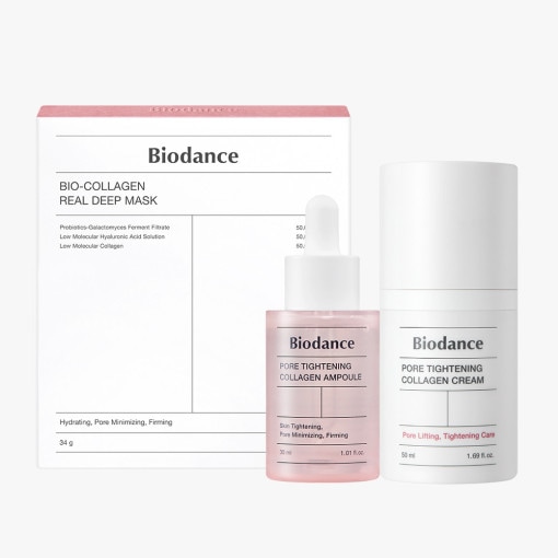 コラーゲンアンプル&クリーム&マスク 4枚 3点セット