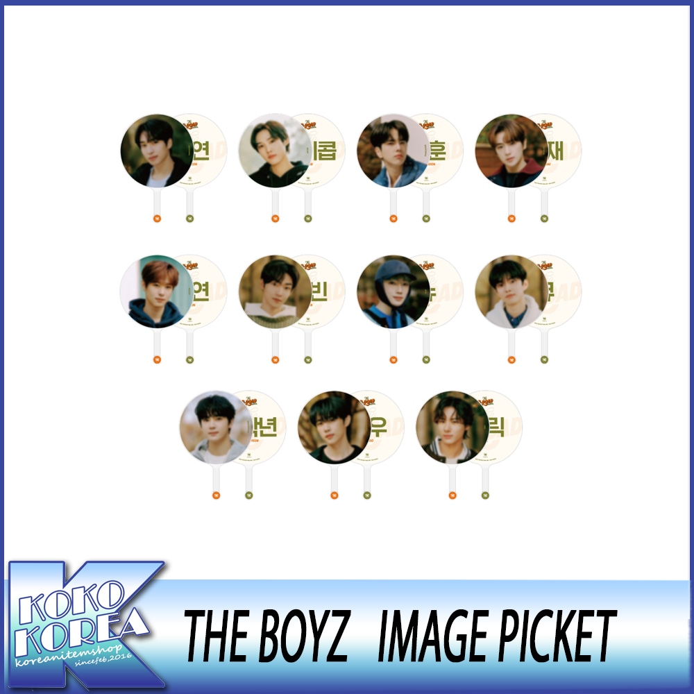 Qoo10] THE BOYZ うちわ 公式グッズ 2 : KPOP