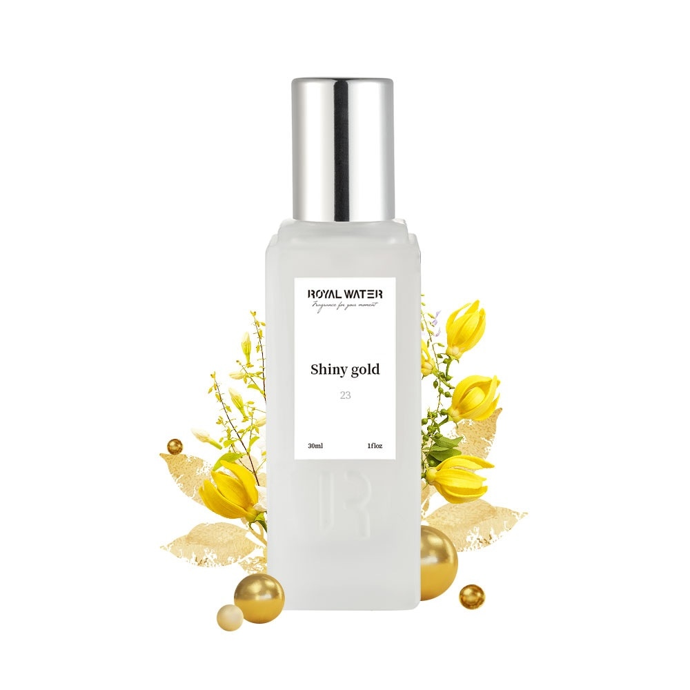 ロイヤルウォーターシャイニーゴールドエクストレデパルファム30mlイランイラン