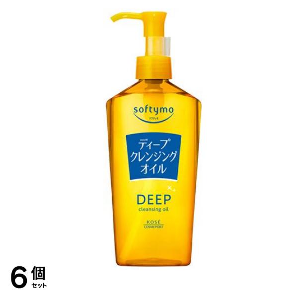 ディープ クレンジングオイル ポンプ付本体ボトル 240mL 6個セット