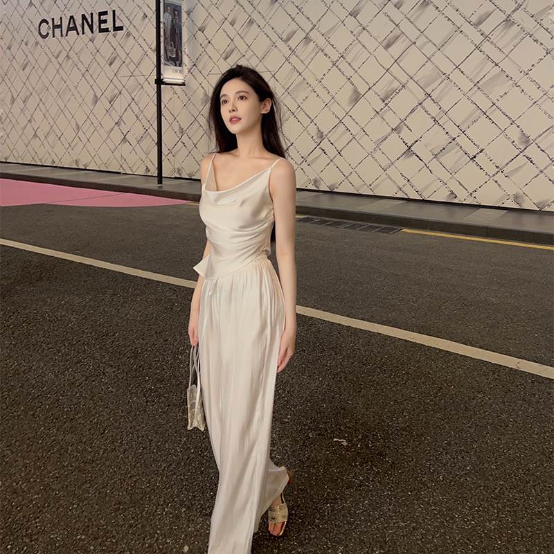 ボトムス パンツ 部屋着 寝巻き 個性的 ワイドパンツ ロング ストレート ワイド 伸縮性 綿 ポリエステル 大人可愛い シンプル カジュアル 上品 おしゃれ かっこいい 大人女子 ラフ メンズライク