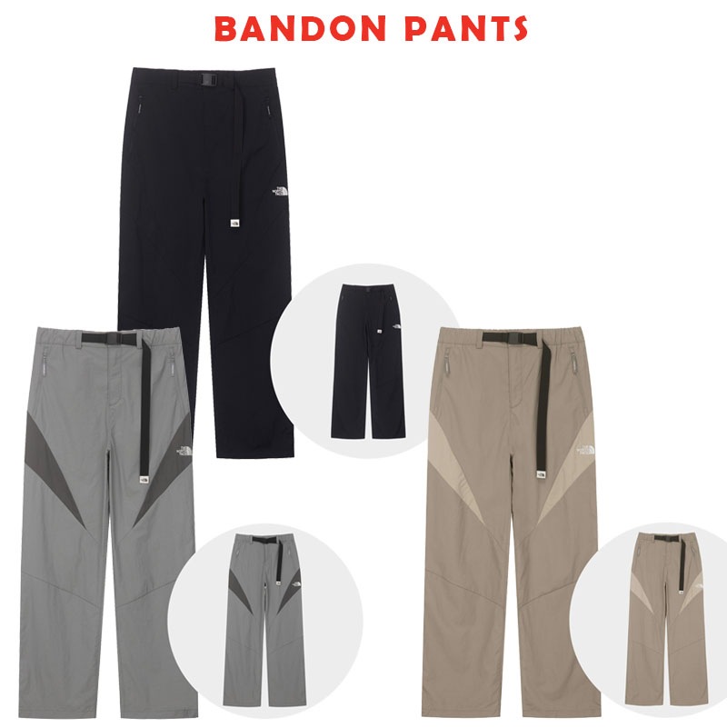 韓国正規品保証 関税負担なしNP6NQ53J BANDON PANTSデイリー 基本 着装 男子 女子 人気 韓国 ファッション 男女共用 アウトドア