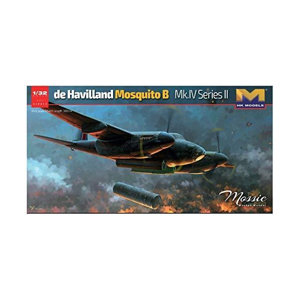 HK MODELS 1/32 de Havilland Mosquito B Mk.VI Series II #01E15 並行輸入品