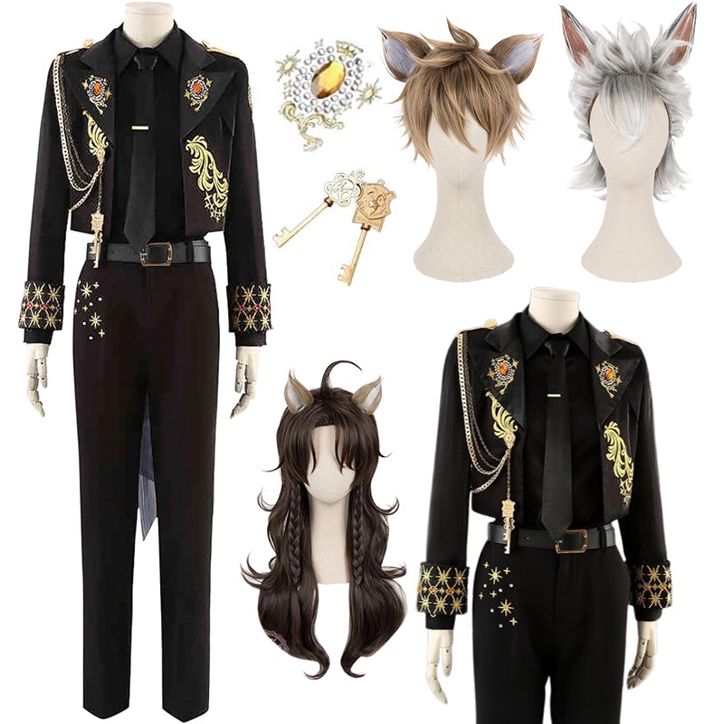 ツイステッドワンダーランド ツイステ サバナクロー寮 新衣装 ジャック レオナ ラギー コスプレ 衣装 5周年 5th コスプレ衣装 寮服 制服 服 ハロウィン アニメ ゲーム 仮装 コスチューム