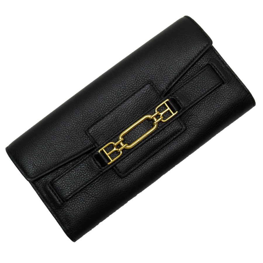 バリー BALLY 長財布 レザー ブラック ユニセックス t19001g