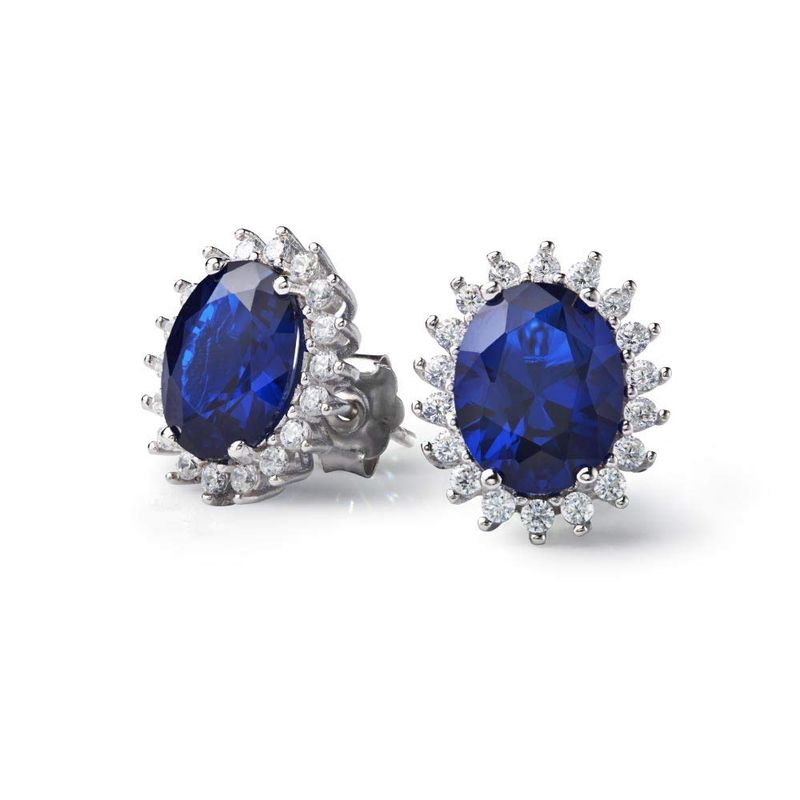 ピアス レディース サファイア 9月 誕生石 プラチナ加工 金属アレルギー対応 プレゼント 女性
