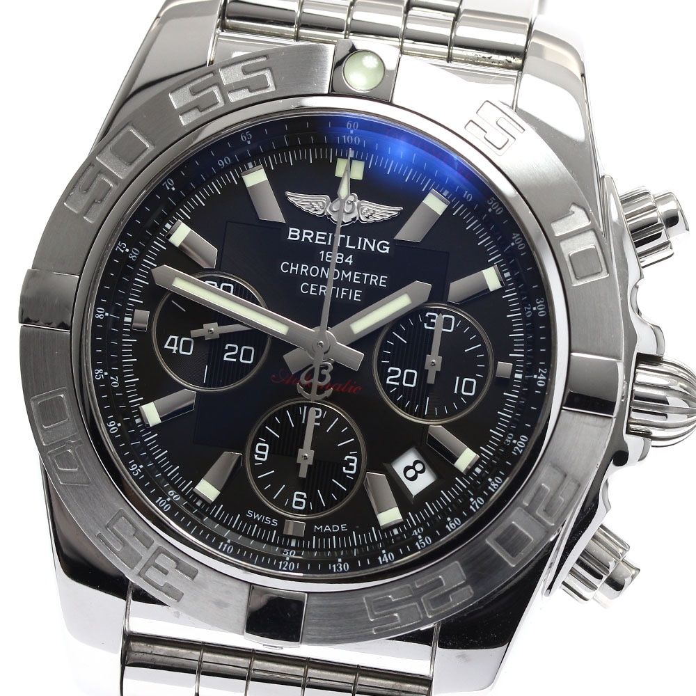 ブライトリング BREITLING AB0110 クロノマット 44 デイト 自動巻き メンズ 良品 _894103【中古】