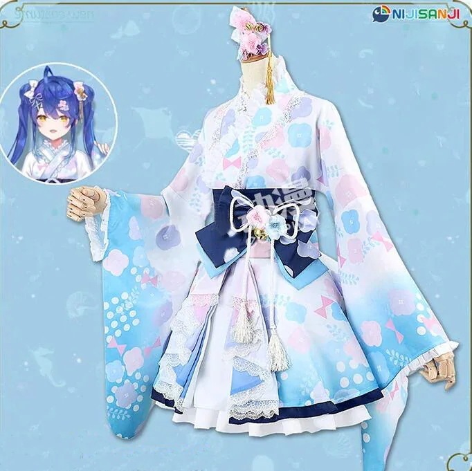 一部分在庫あり バーチャルYouTuber 彩虹社 VTuber 天宮 こころ コスプレ衣装 変装 仮装 コスチューム　クリスマス ハロウィン期間限定30％