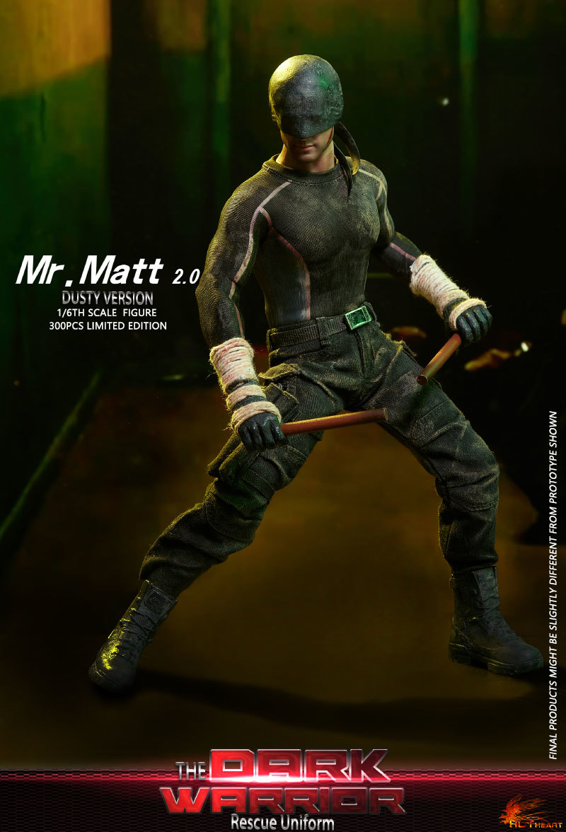 新品未開封Hot Heart 1/6 ダーク ウオリアー Mr. Matt 2.0 ウェザー版 FD010B