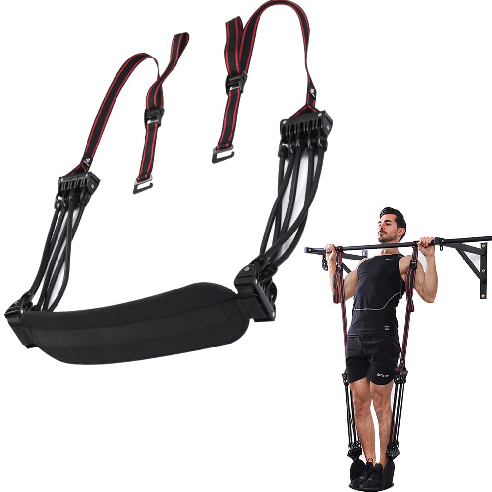 懸垂 補助 懸垂チューブ 30-150KG補助強度調整可能 両足タイプ 体のバランスを保つ 10本トレーニングチューブ 高さ調節可能 懸垂補助バンド 懸垂サポート 懸垂アシスト