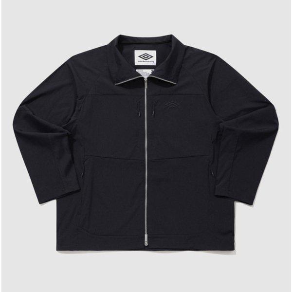 ストレッチブルゾンジャケット BB UQ111CJK28 BLK0