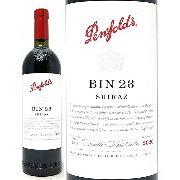 2020 ビン 28 シラーズ 750ml ペンフォールズ オーストラリア 赤ワイン コク辛口 ワイン ^RAODBS20^