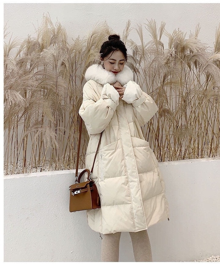 M29韓国 ファッション ダウンコート ダウンジャケット ロングコート コート レディース コットン