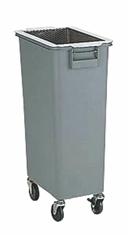 本間冬治工業 BK 角ペール45型（キャスター付） 水切カゴセット