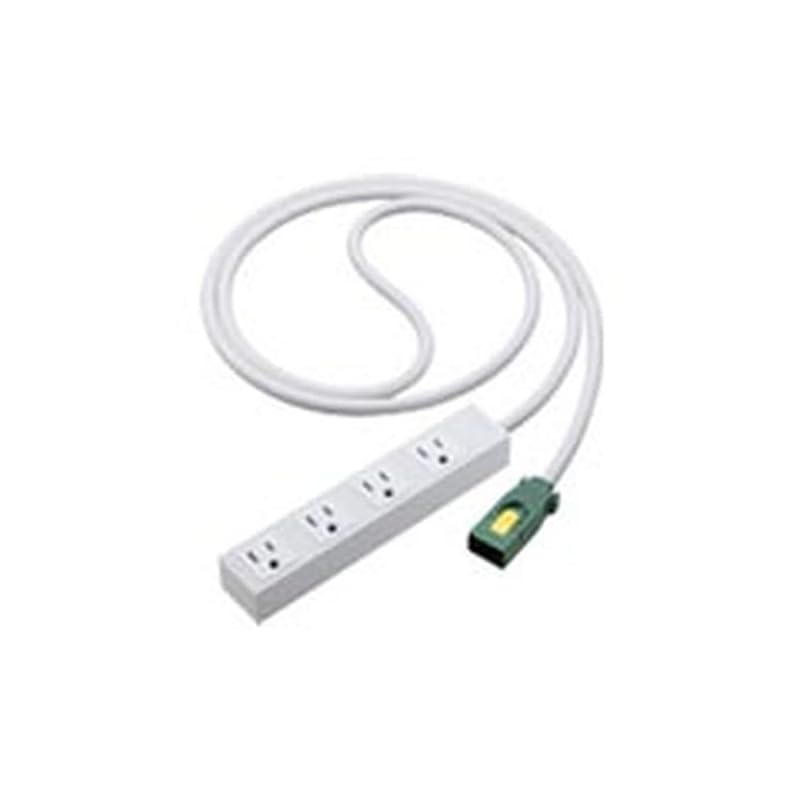 即納：パナソニック(Panasonic) EASYワイヤリング分岐ケーブル方式ハーネス用S-OAタップ 接地2P15A 4コ口 マットホワイト 3m WFS6534MW