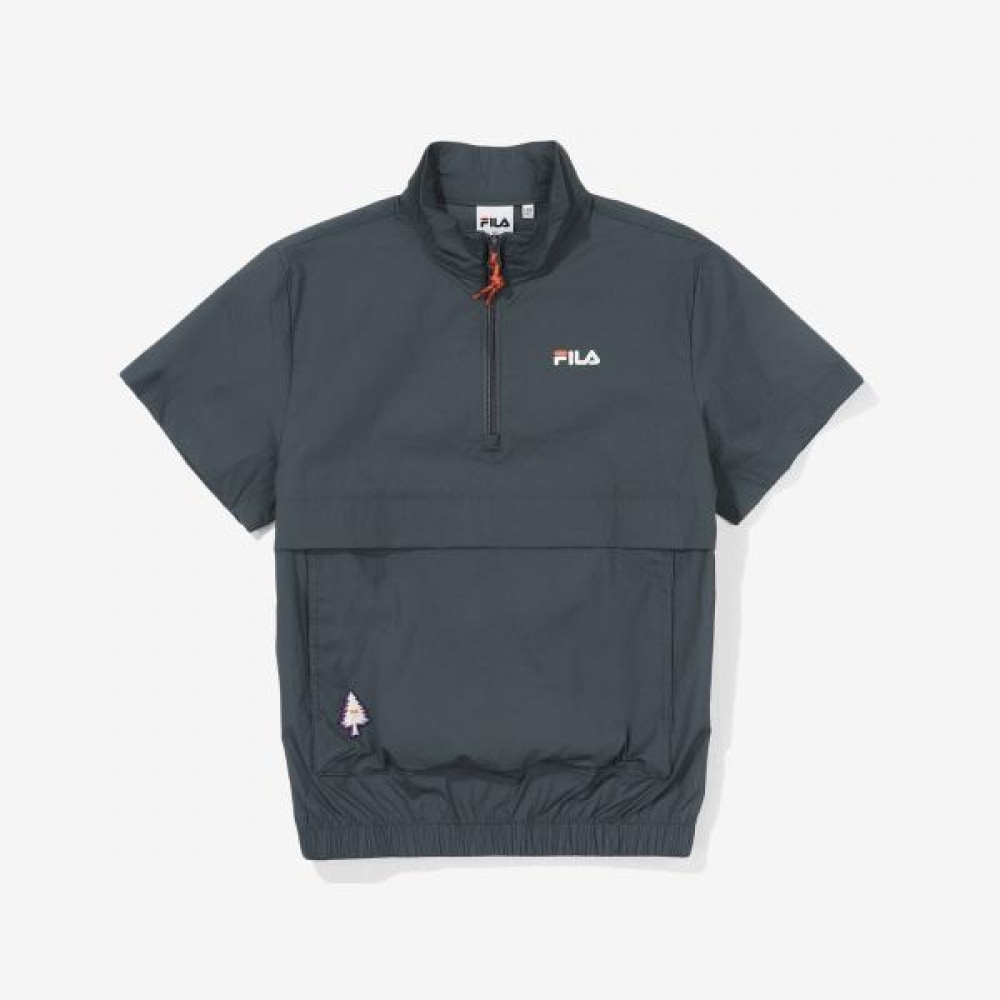 FILAキッズキャンピンググラフィック軽量アノラック（FK2WTF2101M_STL）