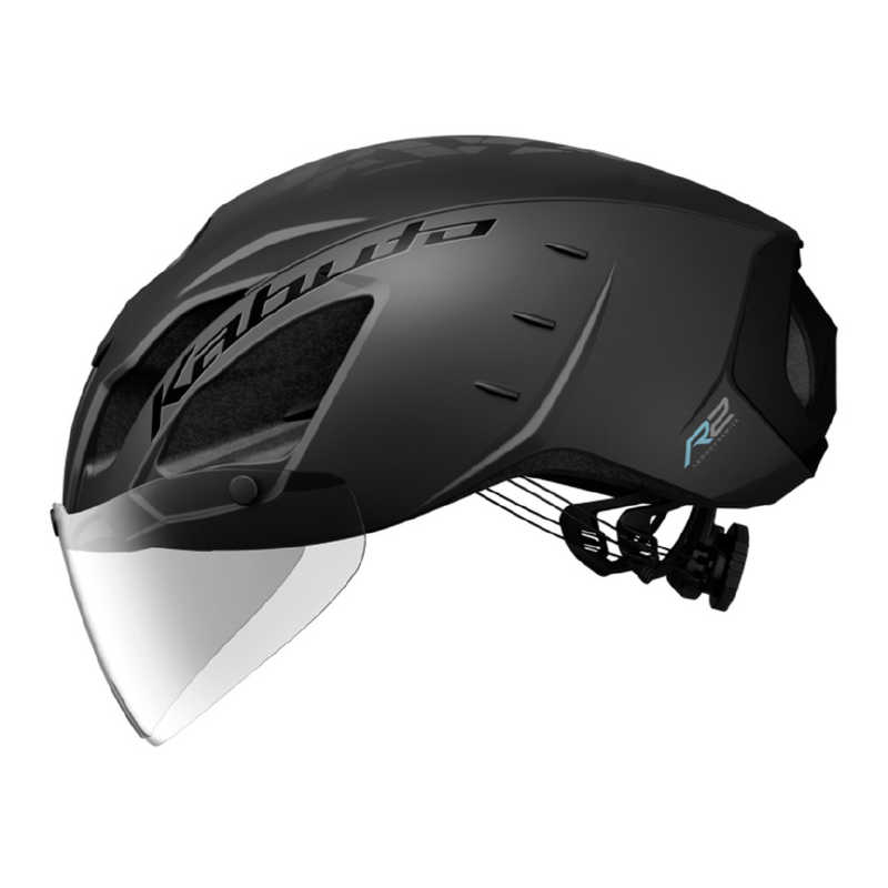 オージーケーカブト　自転車用ヘルメット エアロ-R2TR AERO-R2TR(XS/Sサイズ:54～56cm/マットブラック)　AERO_R2_TR
