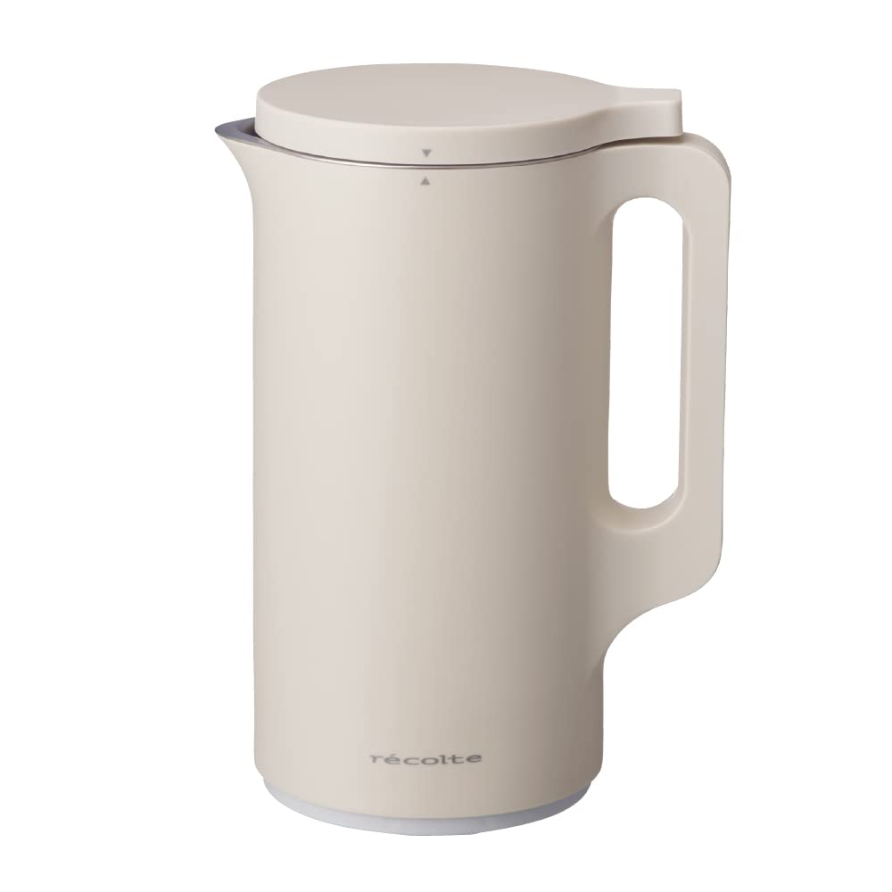 ［日本正規品］recolte レコルト 自動調理ポット スープメーカー 大容量 約600ml 30レシピ 豆乳メーカー 全自動 ポタージュ 洗いやすい 多機能 レシピ本付き 離乳食 おかゆ 加熱式 ク