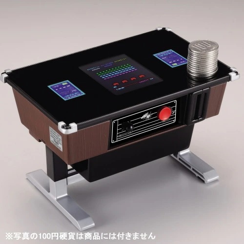 遊べる貯金箱 スペースインベーダー テーブル筐体型