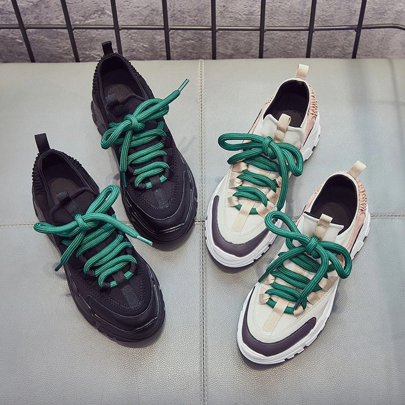 シューズ 靴 くつ クツ スニーカー レディースシューズ ランニングシューズ スポーツシューズ レディーススニーカー 厚底 ラウンドトゥ シンプル カジュアル おしゃれ お洒落 かっこいい