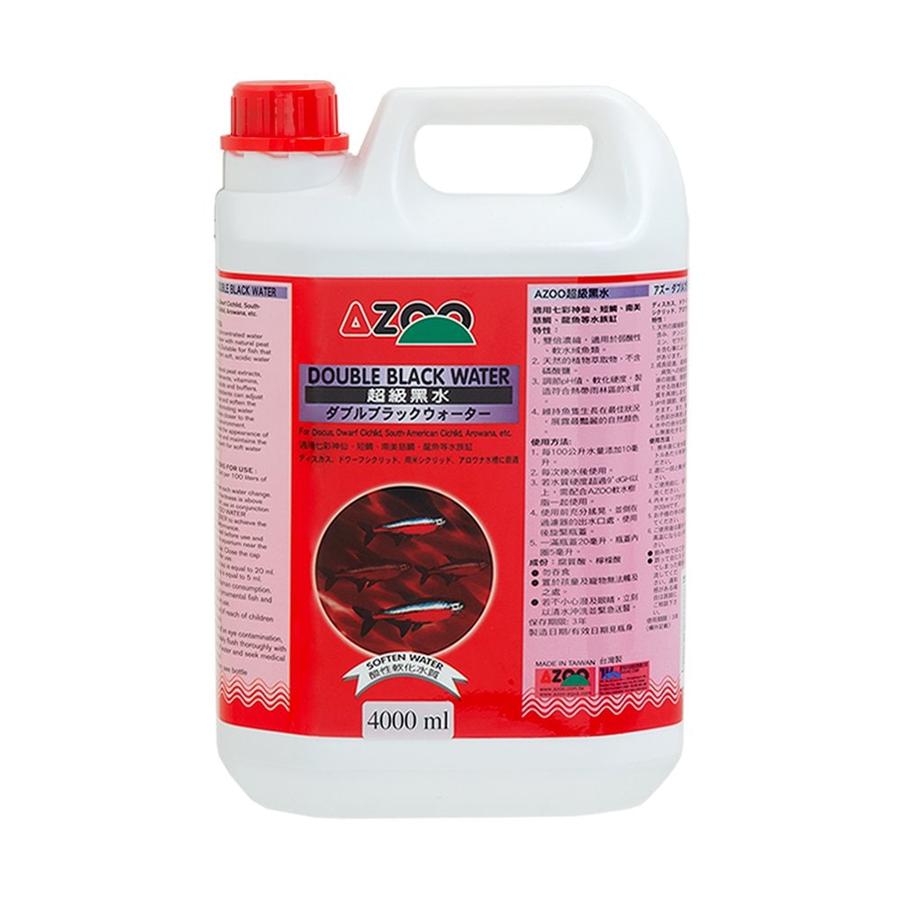 アズー　ダブルブラックウォーター　４０００ｍｌ　水質調整剤　ブラックウォーター　ＣＲＣ10―45―30―10―00
