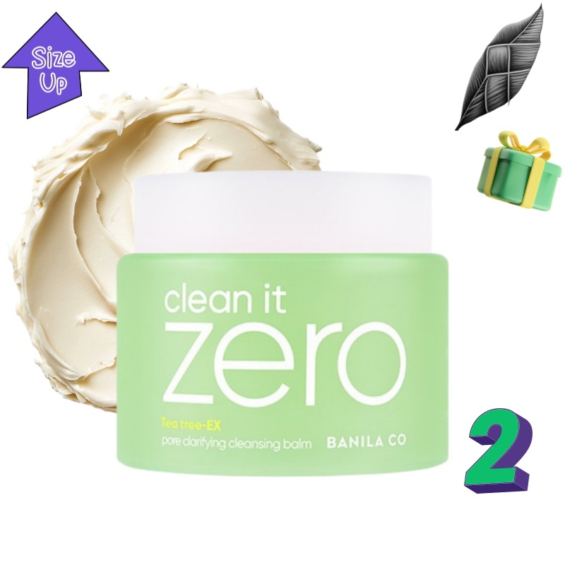 [180ml X 2個] クリーン イット ゼロ ポア クラリファイング クレンジングバーム /アボカド/バター/高保湿/低刺激/栄養/なめらか/韓国コスメ/韓国オーガニックコスメ/韓